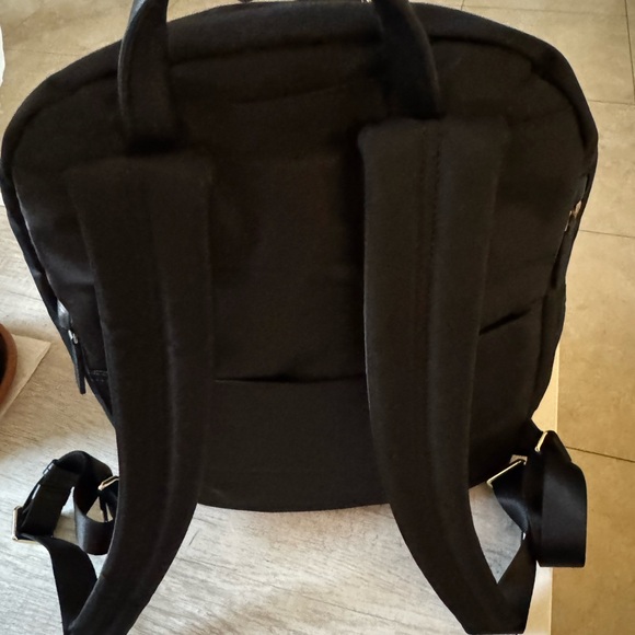 Tumi Black Backpack with Gold Accents - Picture 3 of 13